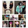 Girls Bling Rhinestone Baseball Cap Heart Shaped Snapback Sun Hat view 3