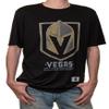 Calhoun NHL Mens Loose Fit Performance Rashguard Wicking Short Sleeve Shirt (Vegas Golden Knights, Medium) view 1