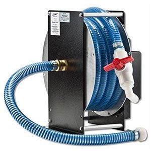 20ft Blk Water Hose Reel,Includes RV2100 Rocker Switch