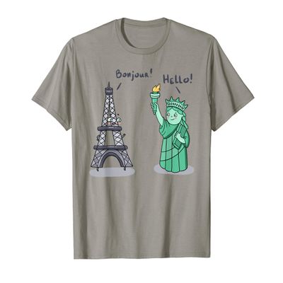 Funny 4th of July Shirt, Statue of Liberty Tee, America Top Women Kids Men T-Shirt