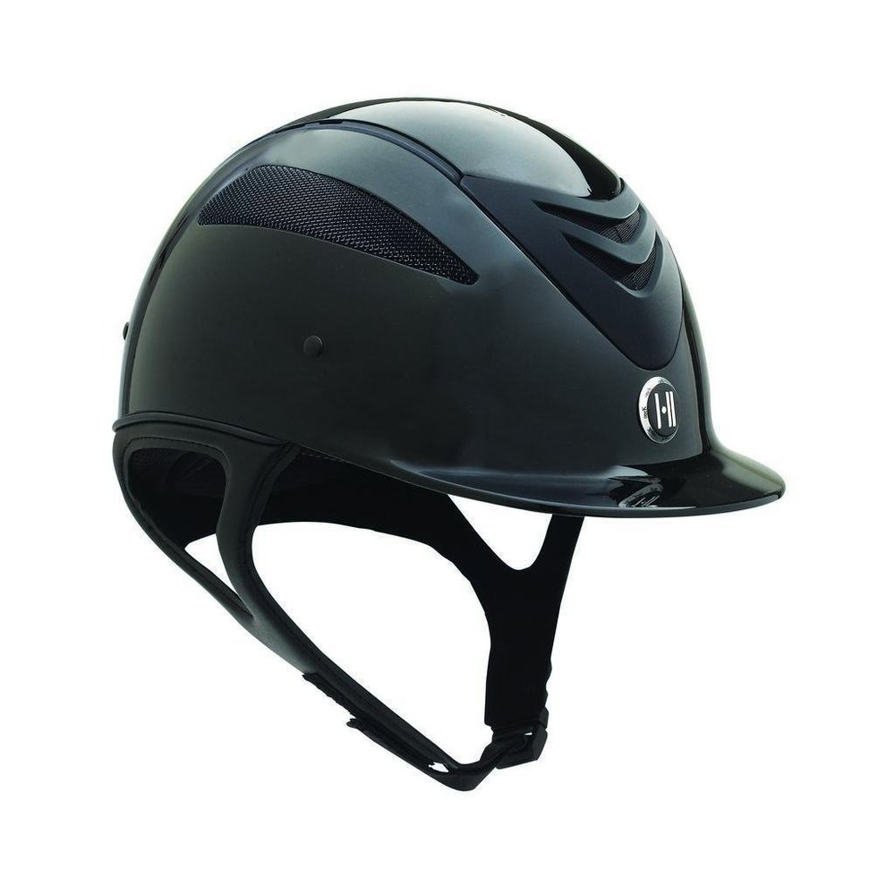 One K Defender Helmet XSmall Long Oval Black Gloss