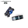 Couple Ring Bridal Set His Hers Women Black Gold Plated Blue CZ Men Celtic Dragon stainless steel Wedding Band Jewelry view 2