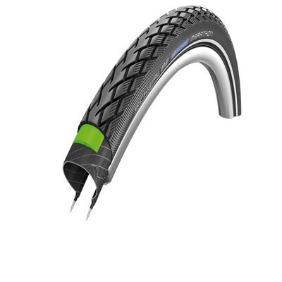 Schwalbe COP.SW 26x1.25 Marathon Nero/Reflex HS420 Unisex-Adult, Black, 32-559 (261,25)