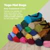 Premium Cotton Yoga Mat Bag with Shoulder Strap - Durable, Breathable and Lightweight Gym Bag to Carry the Extra Large Mat Size - Ideal for Yoga, Pilates & Fitness Equipment - 8" X 32", Forest Green view 2