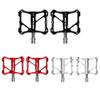 GUB GC005 Aluminum Alloy Mountain Bicycle Road Bike Pedals DU Bearing Pedals for Folding Bike-Black view 1