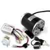 24V36V48V 500W High Speed Engine MY1020 Brushed Motor with Foot Bike Replacement Motor Use 25H Or T8F Chain (24V Thumb kit) view 1