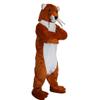 Brown weasel stoat Mascot Costume Cartoon Character Adult Sz Real Picture view 2