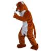 Brown weasel stoat Mascot Costume Cartoon Character Adult Sz Real Picture view 3