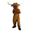 Longhorn cattle Ankole-Watusi Mascot Costume Cartoon Character Adult Sz Real Picture view 3
