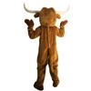 Longhorn cattle Ankole-Watusi Mascot Costume Cartoon Character Adult Sz Real Picture view 4