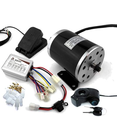 24V36V48V 500W High Speed Engine MY1020 Brushed Motor with Foot Bike Replacement Motor Use 25H Or T8F Chain (Pedal)