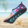 ANLUKE Water Shoes Barefoot Aqua Yoga Socks Quick-Dry Beach Swim Surf Shoes for Women Men Colorful Doodle 36/37 view 2