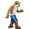 Yellow ferret skunk Mascot Costume Cartoon Character Adult Sz Real Picture view 2