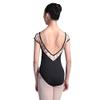 117142209 Half Sleeve Lace Ballet Dance Leotards For Girls Women(Black, M) view 2