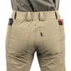 Helikon-Tex CTP Covert Tactical Pants for Men - Ripstop Mens Pants - Lightweight for Outdoors, Hiking, Law Enforcement, Work Pants, Mud Brown VersaStretch, Waist 34 Length 34, Urban Line view 4