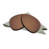 Earth Brown Polarized Lenses Replacement for Oakley Warden Sunglasses view 1