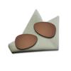 Earth Brown Polarized Lenses Replacement for Oakley Warden Sunglasses view 2