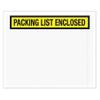 10 X 12" Yellow "Packing List Enclosed" Envelopes view 1