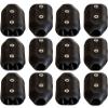 3/8 Inch E-Z-TY Reusable Rope Clamps - Twelve (12) Pack Size (Black) view 1