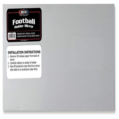 BCW 1-AM-FH Adhesive Mirror - Football Display