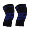 Knee Support Compression Sleeve, 2 Pack Elastic Knee Pads/Crashproof Silicone Padded Bracket Knee & Leg Protective Braces for Sports/Athletics/Patella Stabilizer/Meniscus Tear/Arthritis Pain Relief view 1