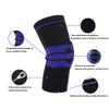 Knee Support Compression Sleeve, 2 Pack Elastic Knee Pads/Crashproof Silicone Padded Bracket Knee & Leg Protective Braces for Sports/Athletics/Patella Stabilizer/Meniscus Tear/Arthritis Pain Relief view 3