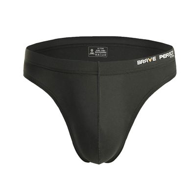 29 Silky Men's Bikini Briefs Sexy Low-Rise Underwear (L / 30-34, Black)
