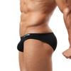 29 Silky Men's Bikini Briefs Sexy Low-Rise Underwear (L / 30-34, Black) view 3