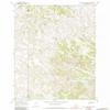 YellowMaps Cook Creek Butte MT topo map, 1:24000 Scale, 7.5 X 7.5 Minute, Historical, 1967, Updated 1984, 26.7 x 22 in - Tyvek