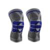 Knee Support Compression Sleeve, 2 Pack Elastic Knee Pads/Crashproof Silicone Padded Bracket Knee & Leg Protective Braces for Sports/Athletics/Patella Stabilizer/Meniscus Tear/Arthritis Pain Relief view 1