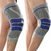 Knee Support Compression Sleeve, 2 Pack Elastic Knee Pads/Crashproof Silicone Padded Bracket Knee & Leg Protective Braces for Sports/Athletics/Patella Stabilizer/Meniscus Tear/Arthritis Pain Relief view 2
