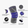Knee Support Compression Sleeve, 2 Pack Elastic Knee Pads/Crashproof Silicone Padded Bracket Knee & Leg Protective Braces for Sports/Athletics/Patella Stabilizer/Meniscus Tear/Arthritis Pain Relief view 3