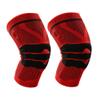 Knee Support Compression Sleeve, 2 Pack Elastic Knee Pads/Crashproof Silicone Padded Bracket Knee & Leg Protective Braces for Sports/Athletics/Patella Stabilizer/Meniscus Tear/Arthritis Pain Relief view 1