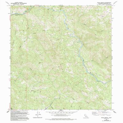 YellowMaps Willis Ridge CA topo map, 1:24000 Scale, 7.5 X 7.5 Minute, Historical, 1966, Updated 1994, 26.8 x 21.4 in - Tyvek