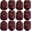 5/8 Inch E-Z-TY Reusable Rope Clamps - Twelve (12) Pack Size (Red) view 1