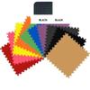 EVA Foam Floor Mat Interlocking Exercise Gym Puzzle Tiles 24" x 24" x 3/8"(10mm), Color: Black, Square FEET: 24-288 (Square FEET: 96) view 2