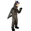 grey donkey ass Mascot Costume Cartoon Character Adult Sz Real Picture view 3