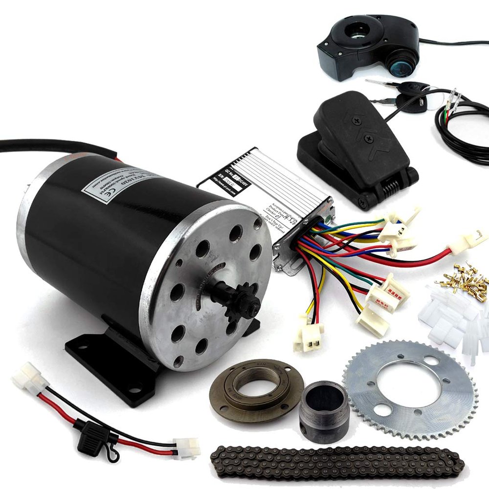 Motorcycle Motor Use 25H Chain Drive High Speed Scooter Replacement Karting(Pedal)