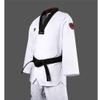 MOOTO Korea Taekwondo Basic 4.5 Uniform Dobok Black Neck WT Logo TKD Martial Arts (190 (Height : 190~199cm)(6.23~6.53ft) view 2