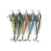 LENPABY 5PCS Fishing Topwater Lures Group Fish Minnow Plastic Fishing Bait for Bass Trout Freshwater and Saltwater 10.5CM 11G view 2