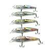 LENPABY 5PCS Fishing Topwater Lures Group Fish Minnow Plastic Fishing Bait for Bass Trout Freshwater and Saltwater 10.5CM 11G view 3