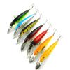 LENPABY 7PCS Fishing Lures Minnow Floating Deep Dive Crankbait 14CM16.2G Pesca Hard Bait Crank Bait Hooks Bass Crankbait view 2