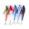 LENPABY 5PCS Minnow Fishing Lures Topwater for Bass Trout Freshwater and Saltwater 10CM-11G view 1