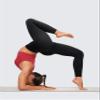 CRZ YOGA Naked Feeling Workout Leggings 25'' - High Waist Yoga Training Tight Womens Pants Black XX-Small view 3