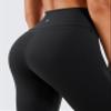 CRZ YOGA Naked Feeling Workout Leggings 25'' - High Waist Yoga Training Tight Womens Pants Black XX-Small view 4
