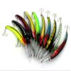 LENPABY 10PCS Swimbait 3D Minnow Deep Diver Lure 15.5CM-16.3G for Saltwater Freshwater Bass Trout Walleye Salmon Musky Fishing view 1