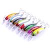 LENPABY 8PCS 3D Minnow Deep Diver Lure 7CM Hard Baits Swimbaits 3.8GTarget Bass, Walleye, Trout and Other Species in Freshwater or Saltwater view 1