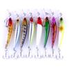LENPABY 8PCS 3D Minnow Deep Diver Lure 7CM Hard Baits Swimbaits 3.8GTarget Bass, Walleye, Trout and Other Species in Freshwater or Saltwater view 3