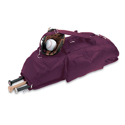 TRENDWAVE SPORTSWEAR Durable Large Bat Bag (Purple)