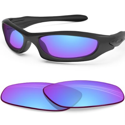BLAZERBUCK Anti-salt Polarized Replacement Lenses for Oakley Monster Dog - Rose Trail